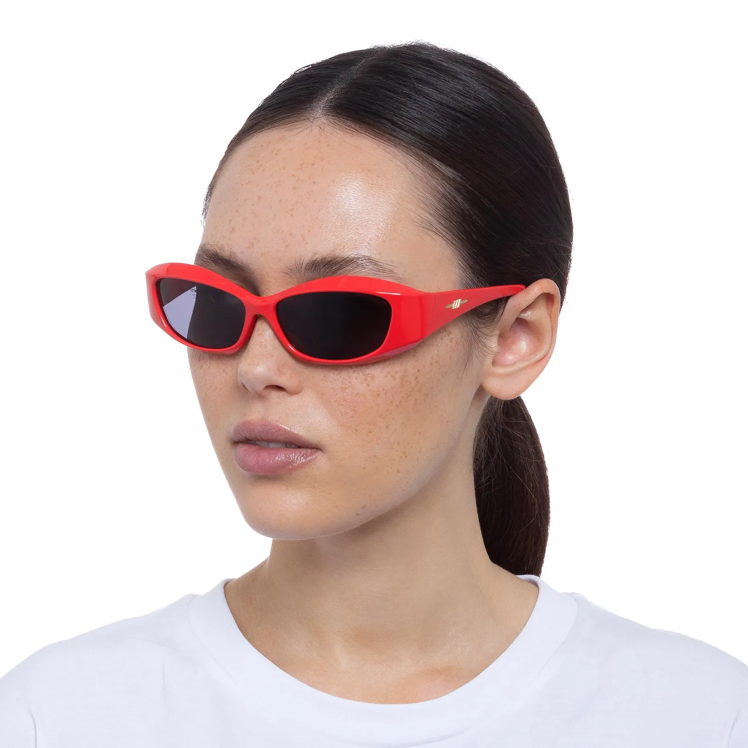 Le Specs Swift Lust occhiali da sole electric orange
