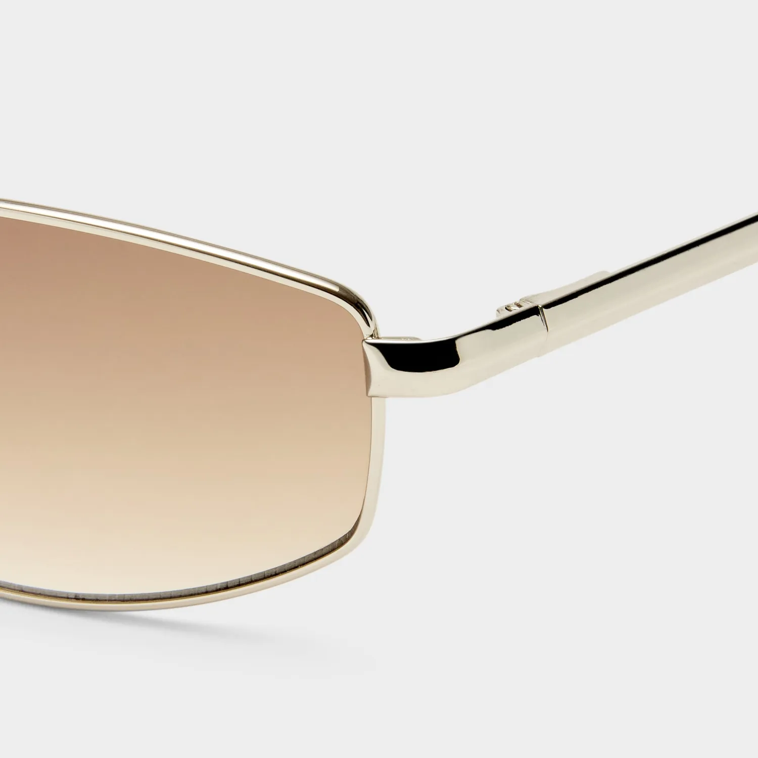 Le Specs Star Beam occhiale da sole argento sfumato