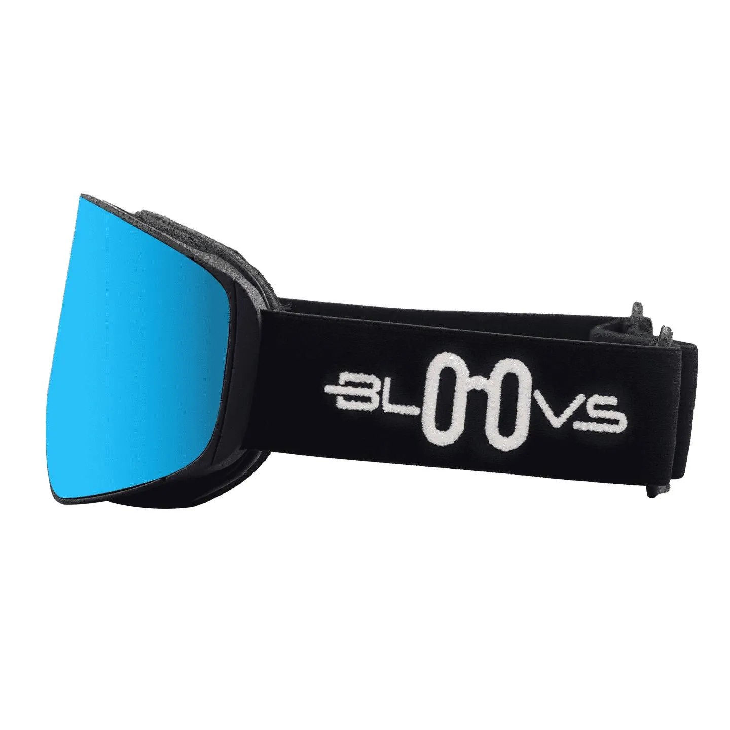 Bloovs Aspen maschera da sci blu scuro nero antiappannante