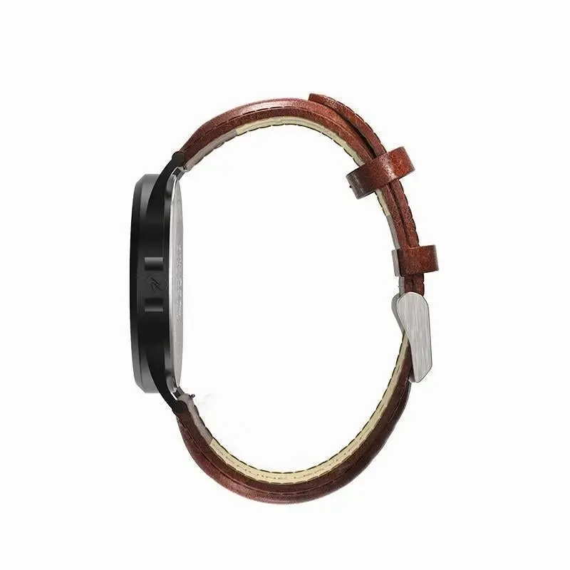 Hemmet H Watch Series 2 orologio nero pelle