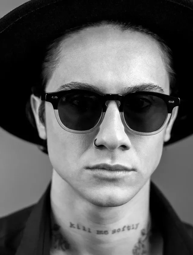 Hemmet HxA Classic Johnny occhiale da sole nero acetato