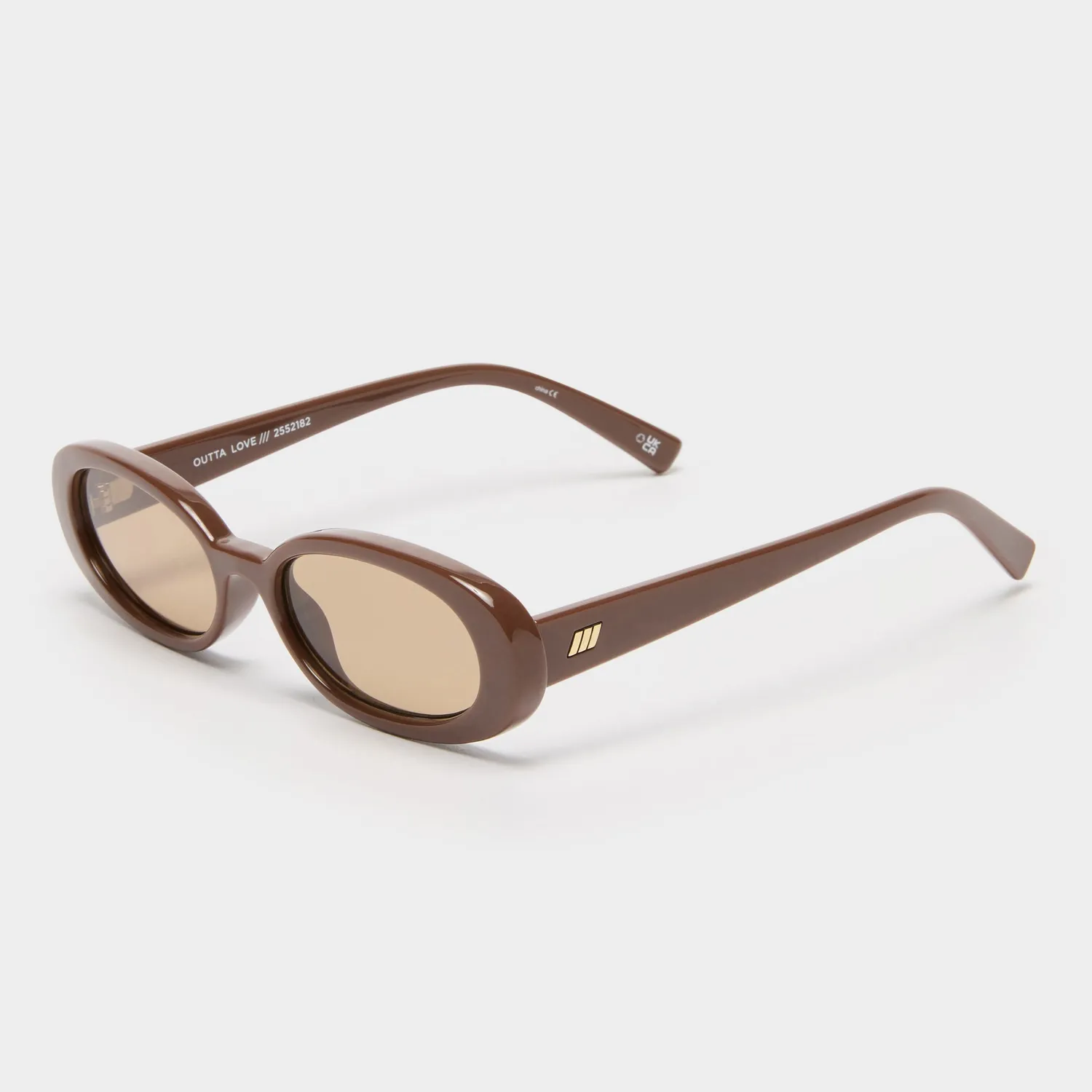 Le Specs Outta Love occhiali da sole cocoa piccolo