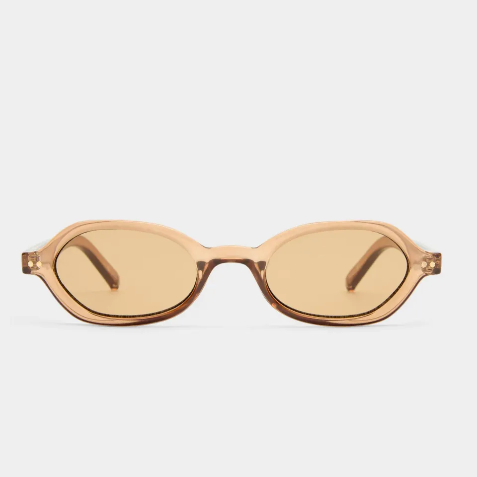 Le Specs Foundry + occhiale da sole whiskey ovale