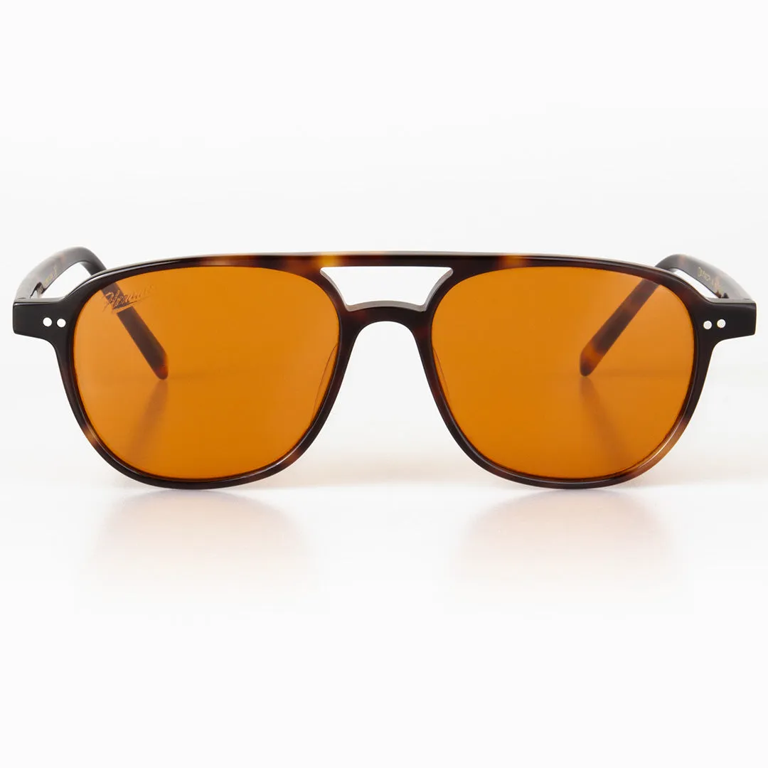 Hemmet America The Vegas occhiale da sole Horn Blue acetato