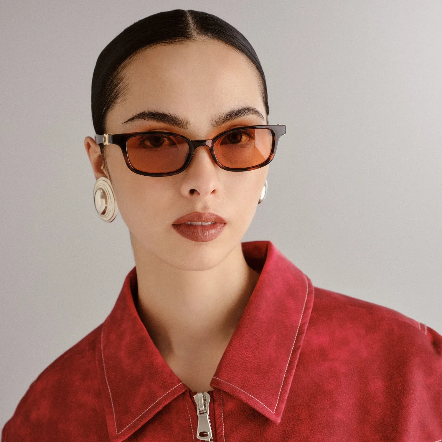 Le Specs Confidential occhiale da sole tartaruga scuro