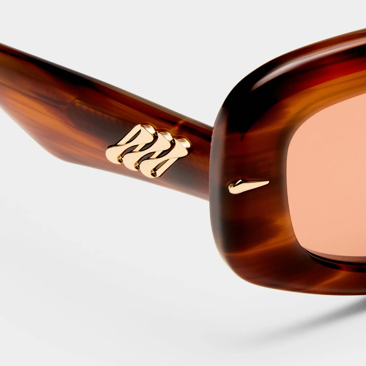 Le Specs Numero Ocho occhiali da sole teak shield