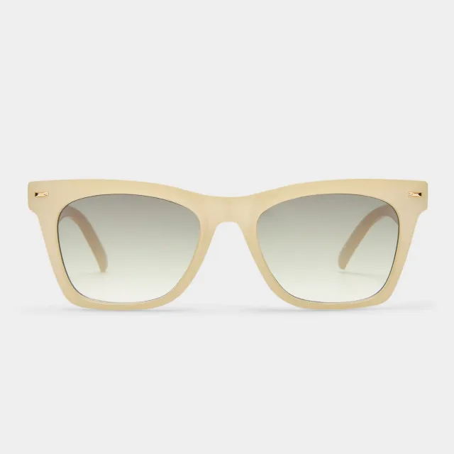 Le Specs Chante occhiali da sole avorio sfumati