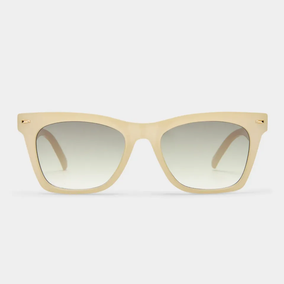 Le Specs Chante occhiali da sole avorio sfumati