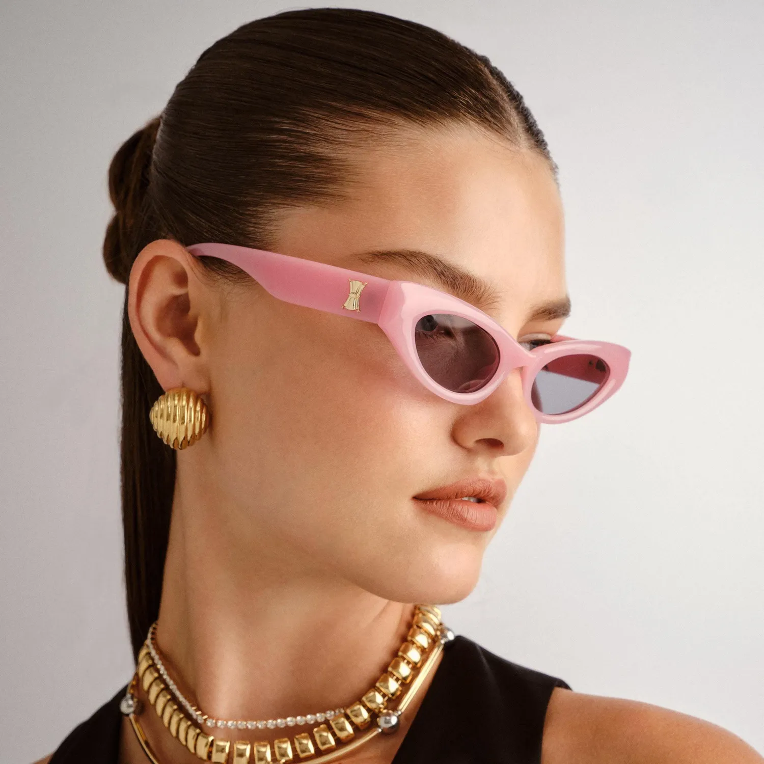 Le Specs The Stealth occhiali da sole rosa polarizzati