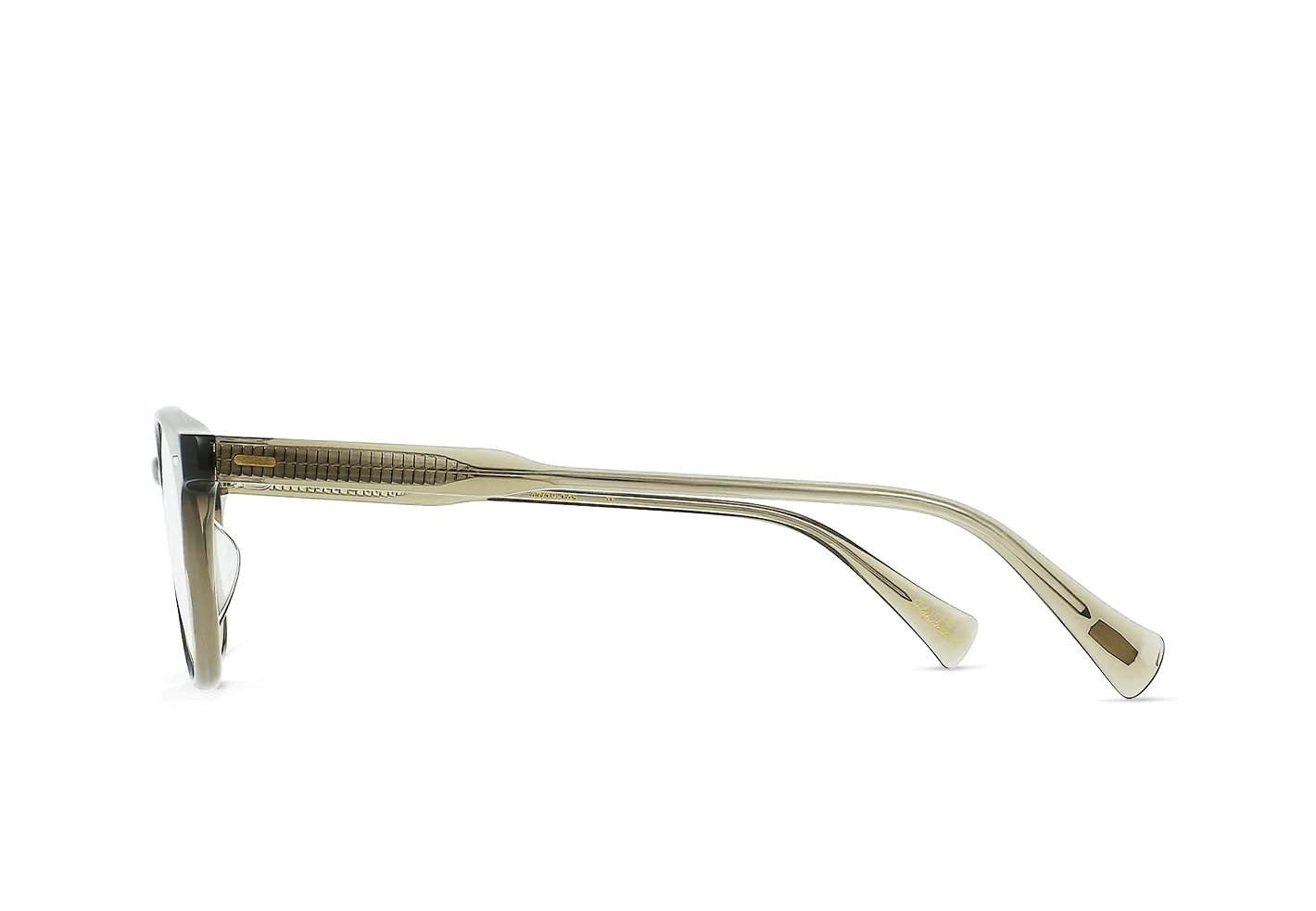 Raen Leo Carillo II montatura vista Khaki Crystal 47 tonda