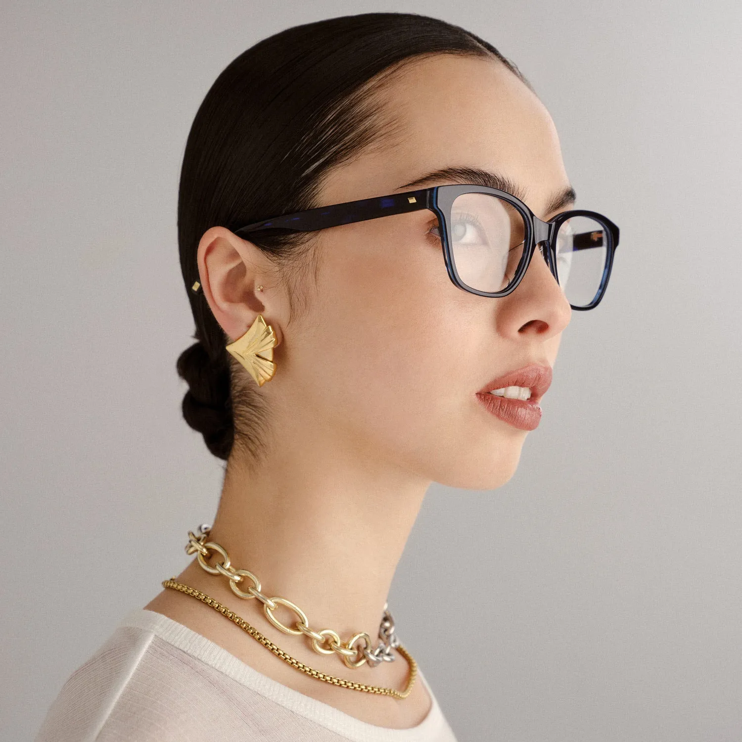 Le Specs Bio-Typic Alt Fit montatura da vista navy