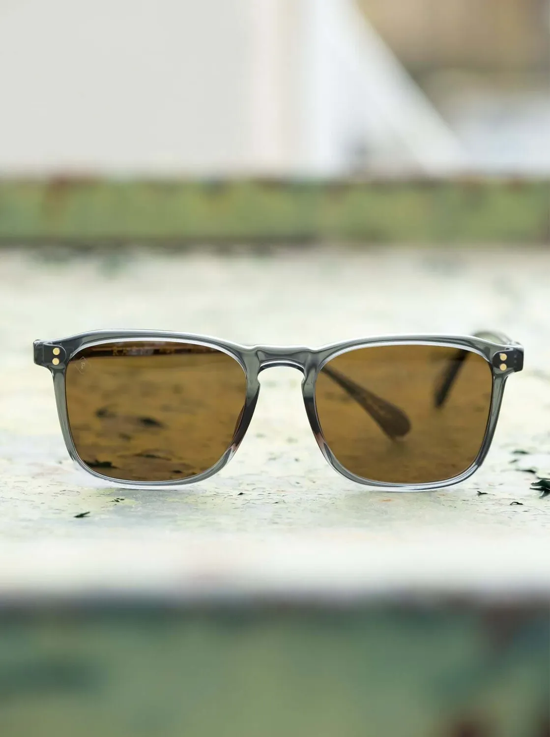 Raen Wiley occhiale da sole crystal clear polarizzato 54