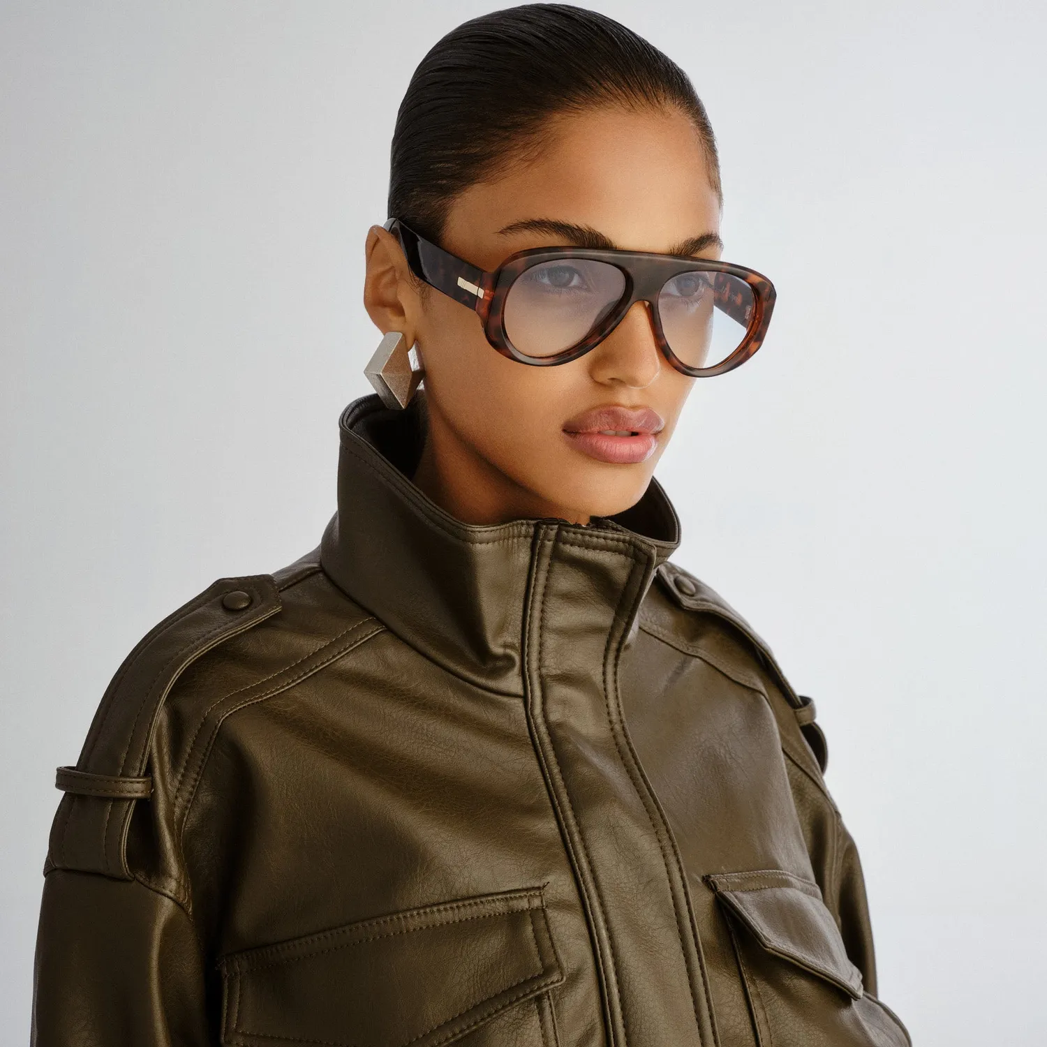 Le Specs Dream Boat occhiali sole tartarugati sfumati