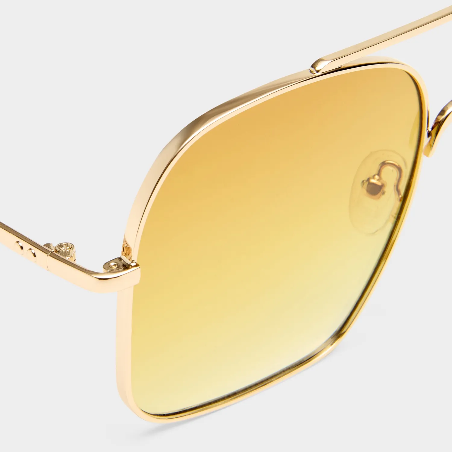 Le Specs Civelle occhiali da sole oro tartarugato aviatore