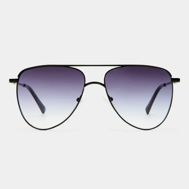 Le Specs The Duke occhiale da sole nero aviatore