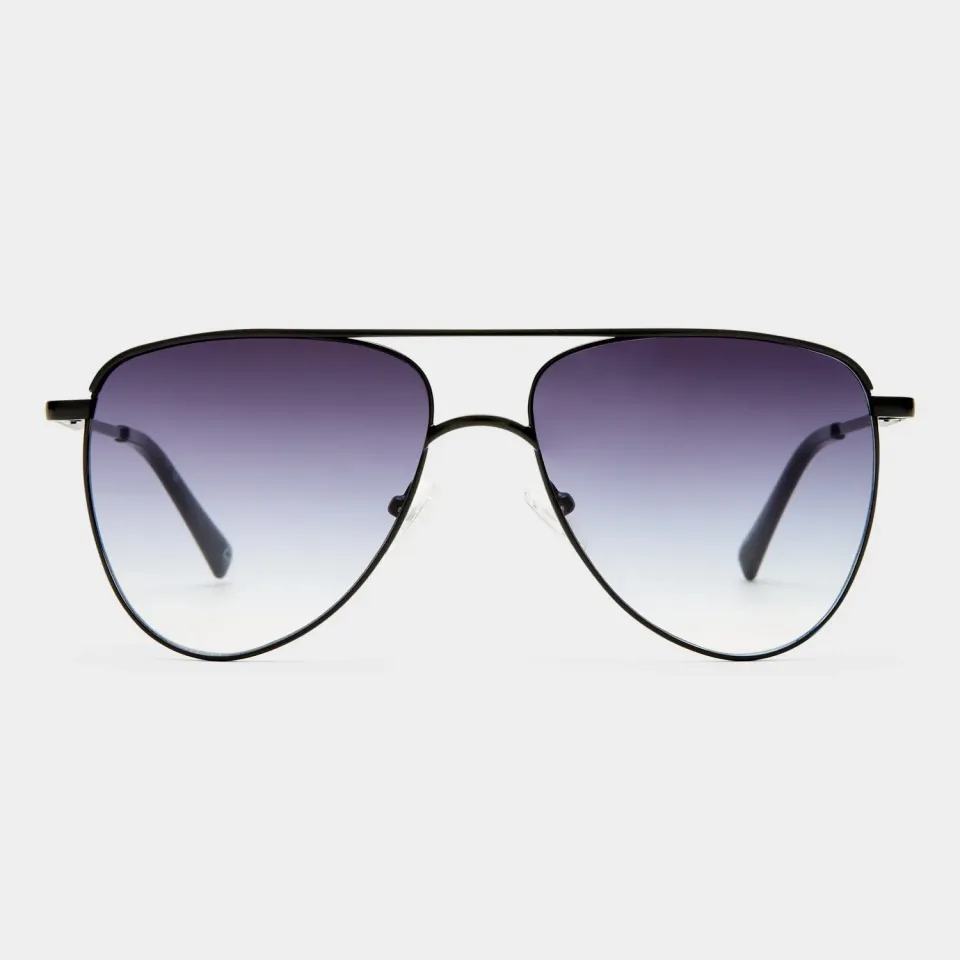 Le Specs The Duke occhiale da sole nero aviatore