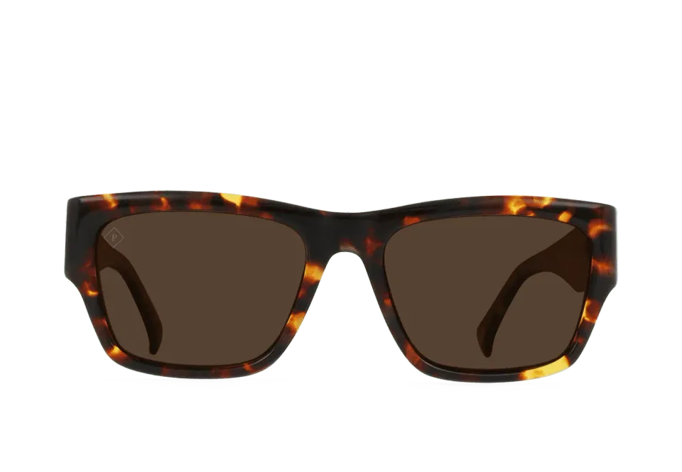 Raen Rufio Scout Tortoise Vibrant Brown occhiale sole 55 polarizzato