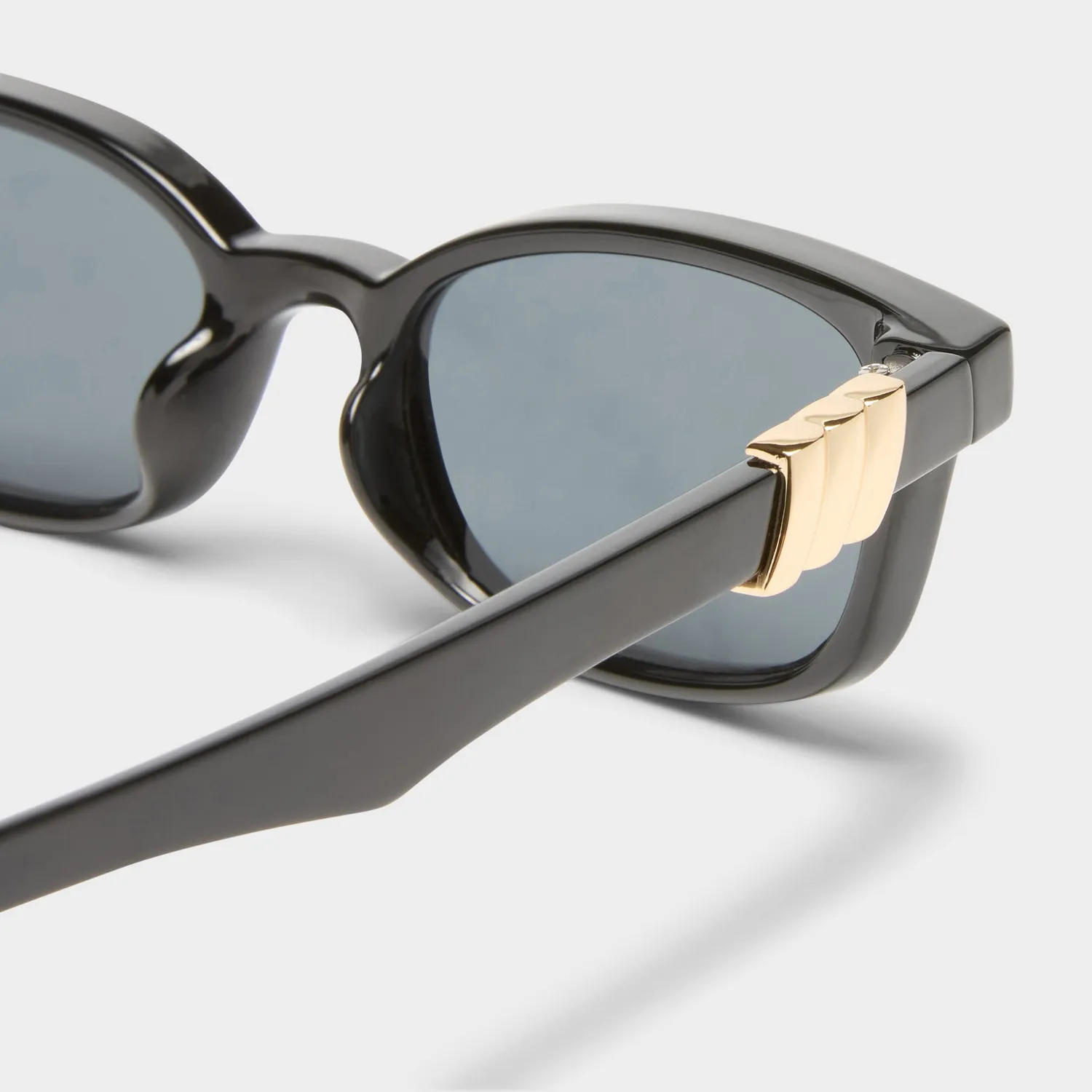 Le Specs Confidential occhiale da sole nero micro