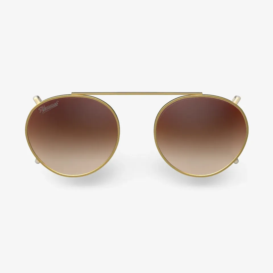 Hemmet Clip-on S1 SUN occhiale marrone oro