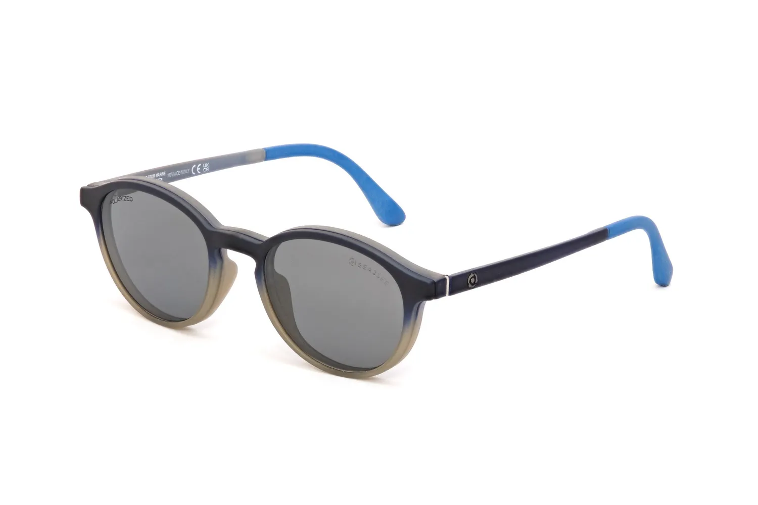 Sea2See Siracusa montatura vista blue grey matte con clip sole