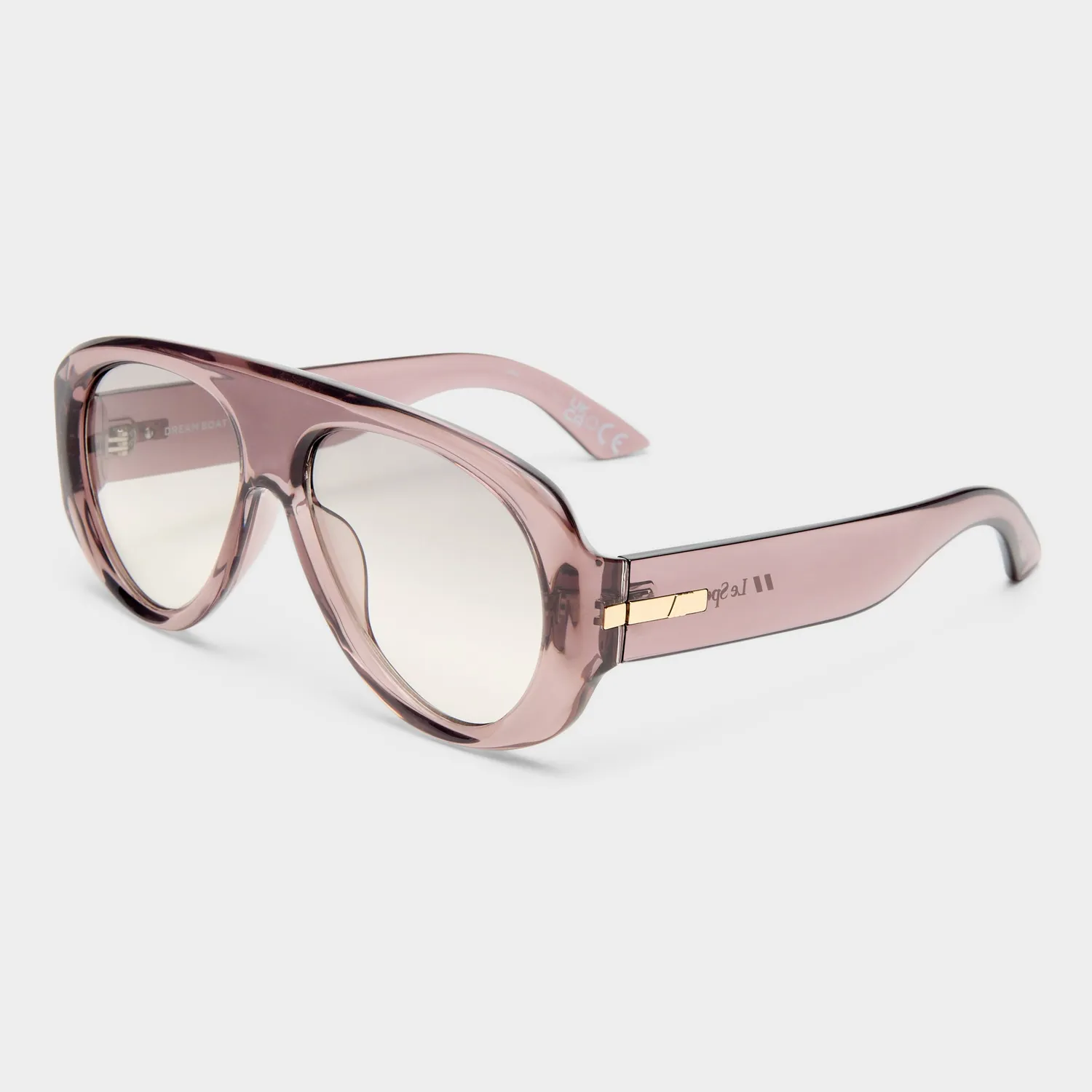 Le Specs Dream Boat occhiali da sole smokey violet verdi