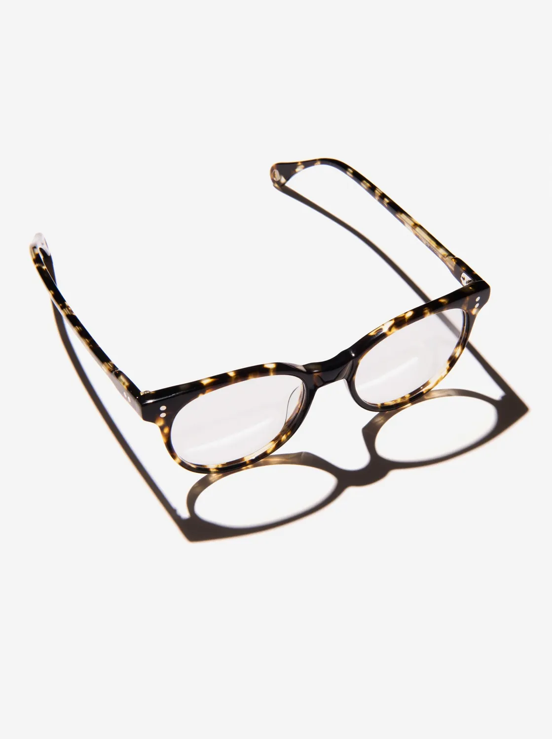 Raen Marin Oxblood Clear 48 montatura vista cat-eye