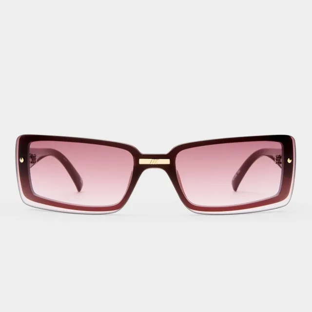 Le Specs Evasion occhiale da sole rosso visiera