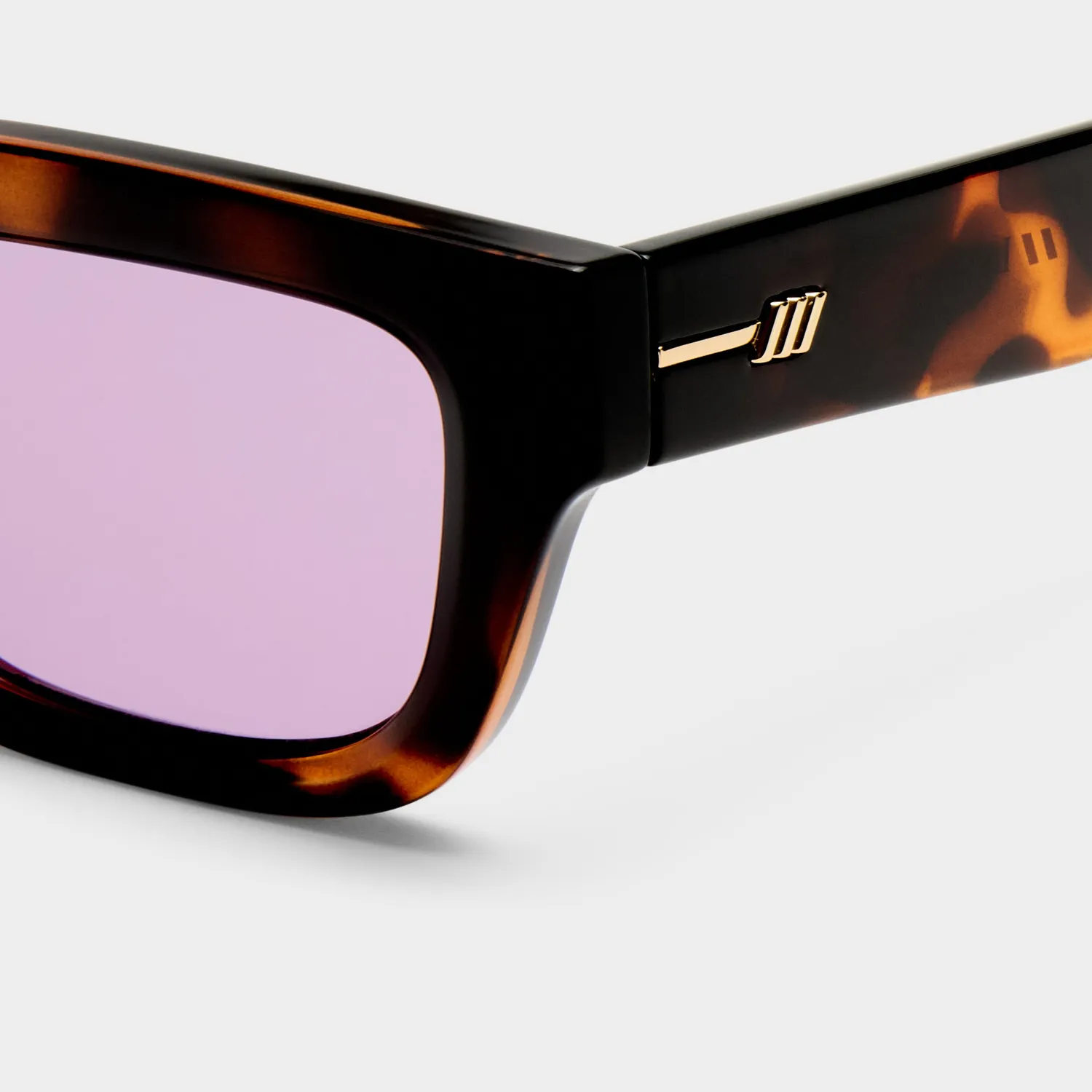 Le Specs Le Castle occhiale da sole tort lente viola