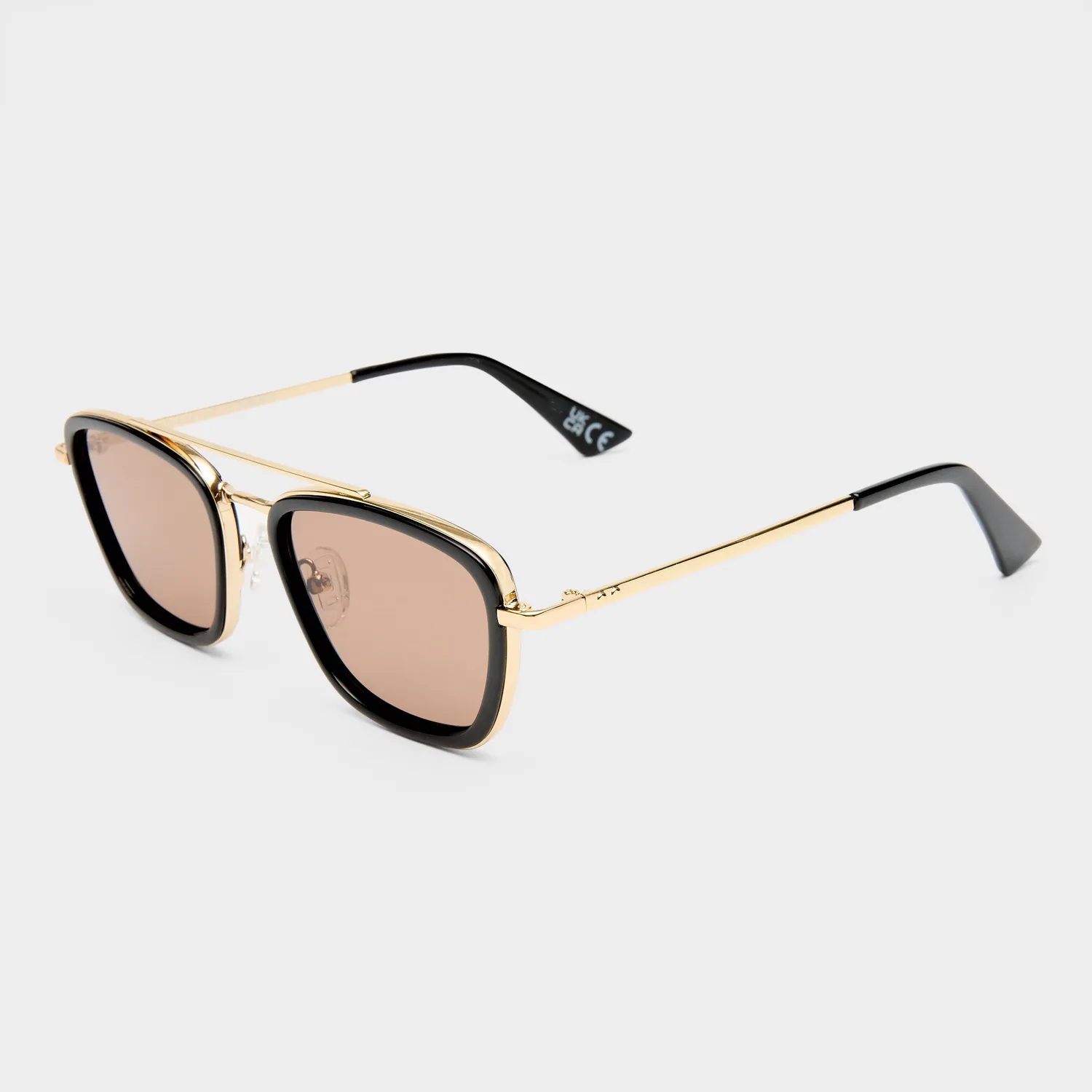 Le Specs Diametric occhiale da sole oro nero