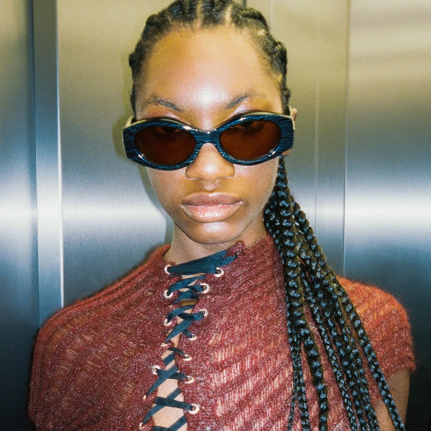Le Specs Wanderlust occhiale da sole nero