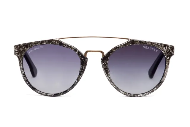 Sea2See Spy occhiale da sole nero special edition polarizzato
