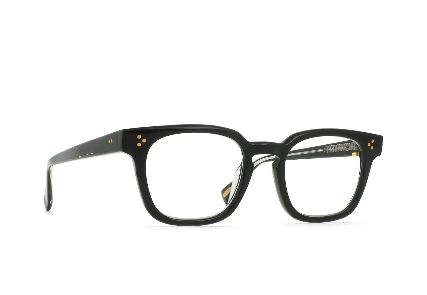 Raen Cy 49 montatura da vista nero acetato