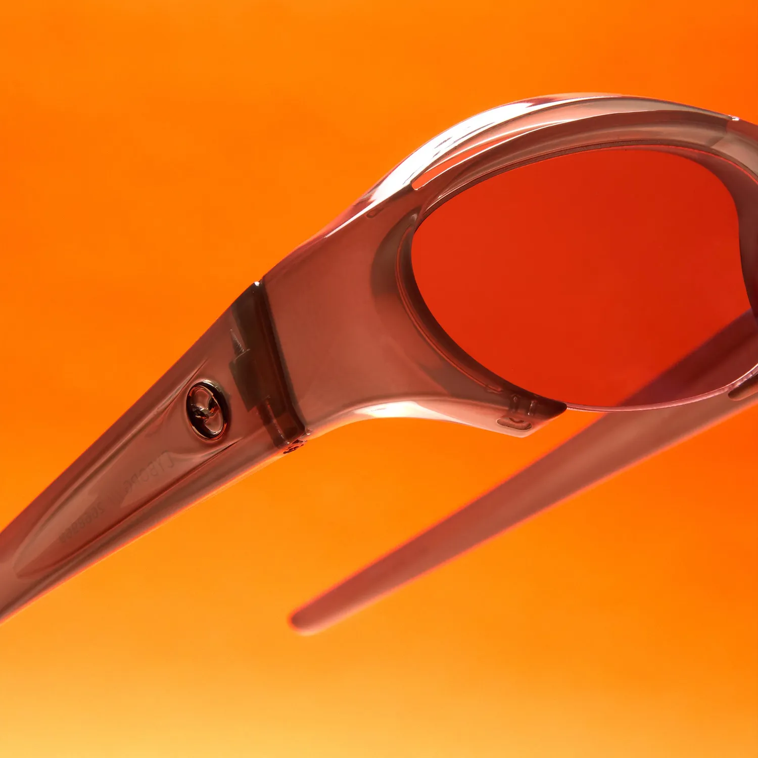 Le Specs Cyborg occhiale da sole Smoke Plum ovale
