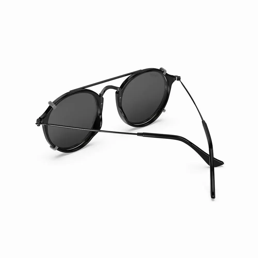 Hemmet Vintage Heritage Clip S1 occhiale da sole nero polarizzato