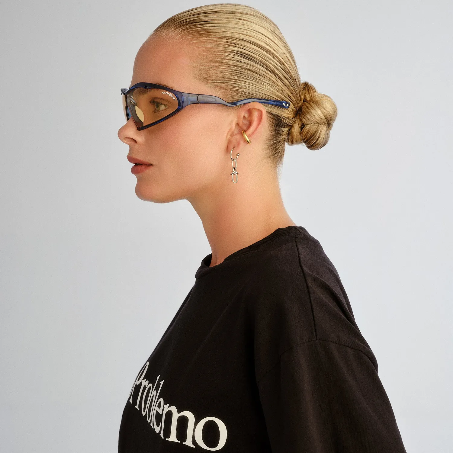 Le Specs Flux occhiale da sole blu cobalto