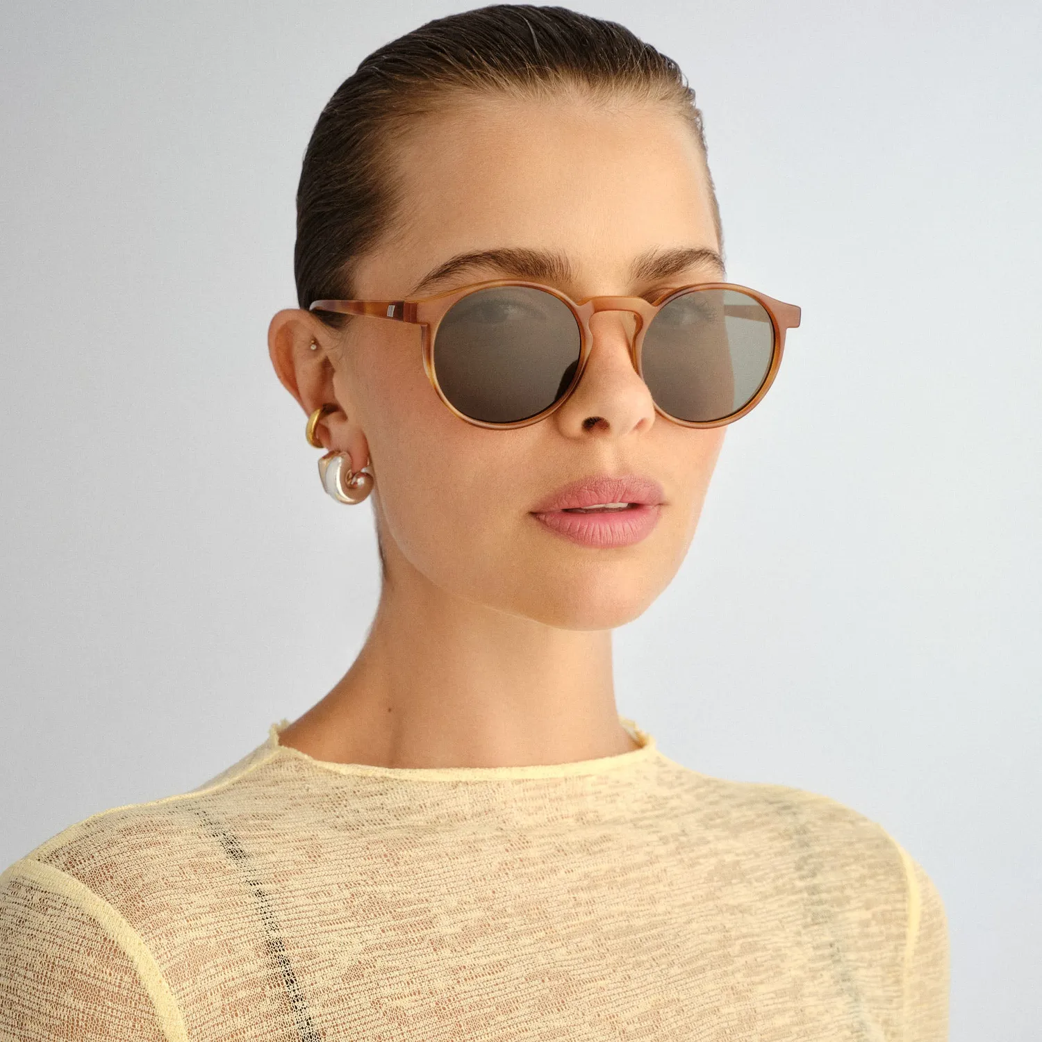 Le Specs Teen Spirit Deux occhiali da sole tort verdi