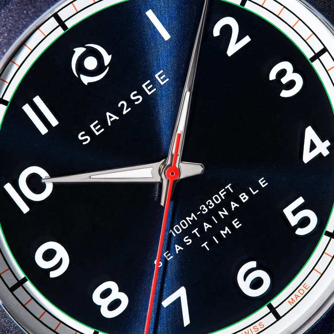 Sea2see Montecarlo 03 orologio blu navy 41 mm