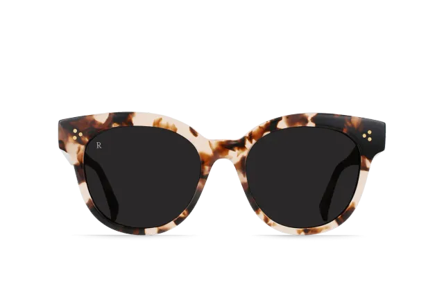 Raen Nikol occhiale da sole Coral Tortoise 52 scultoreo