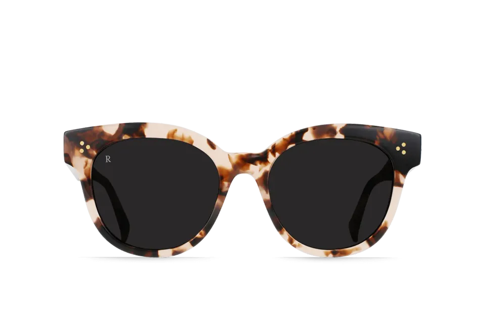 Raen Nikol occhiale da sole Coral Tortoise 52 scultoreo