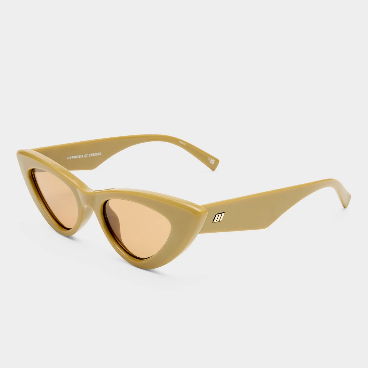 Le Specs Hypnosis occhiali da sole biscotto cat-eye marrone