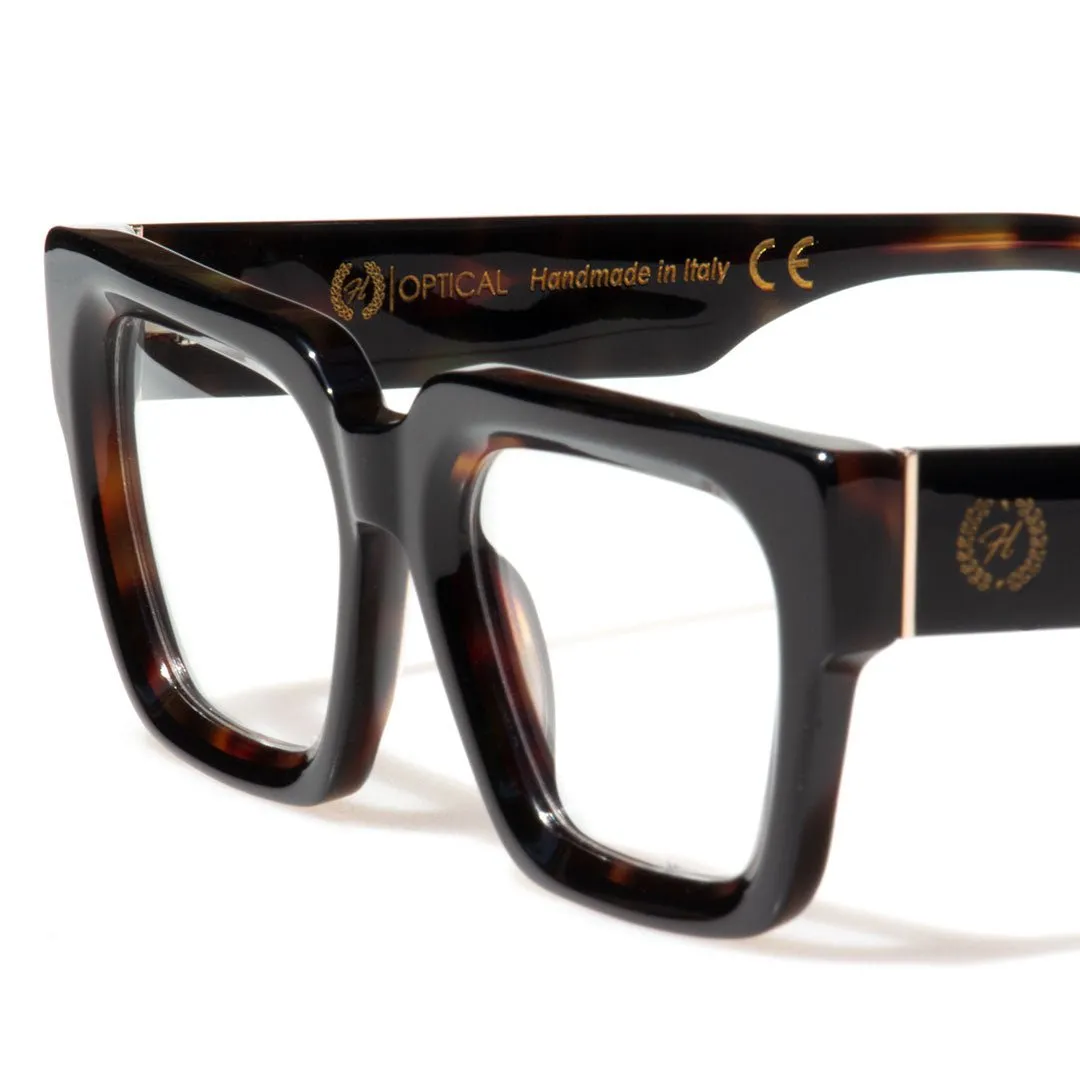 Hemmet H Optical Icon occhiale da sole oversize nero