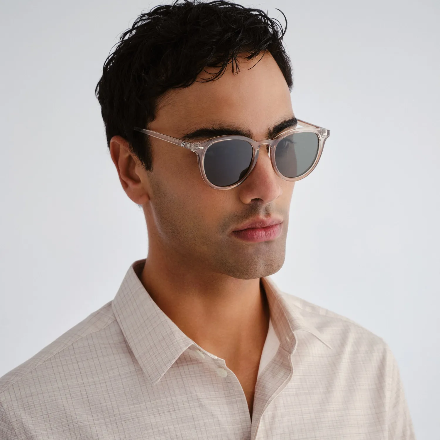 Le Specs Fire Starter occhiale da sole beige polarizzato