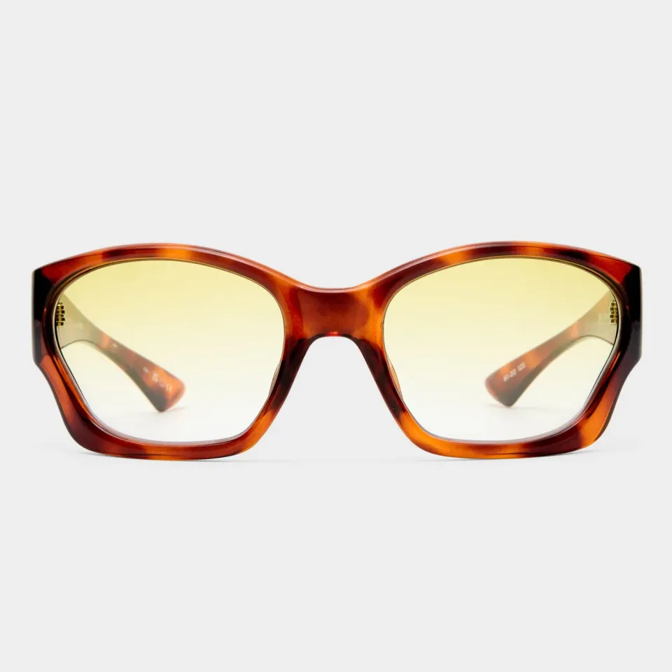 Le Specs Salacious occhiale da sole toffee tort wrap