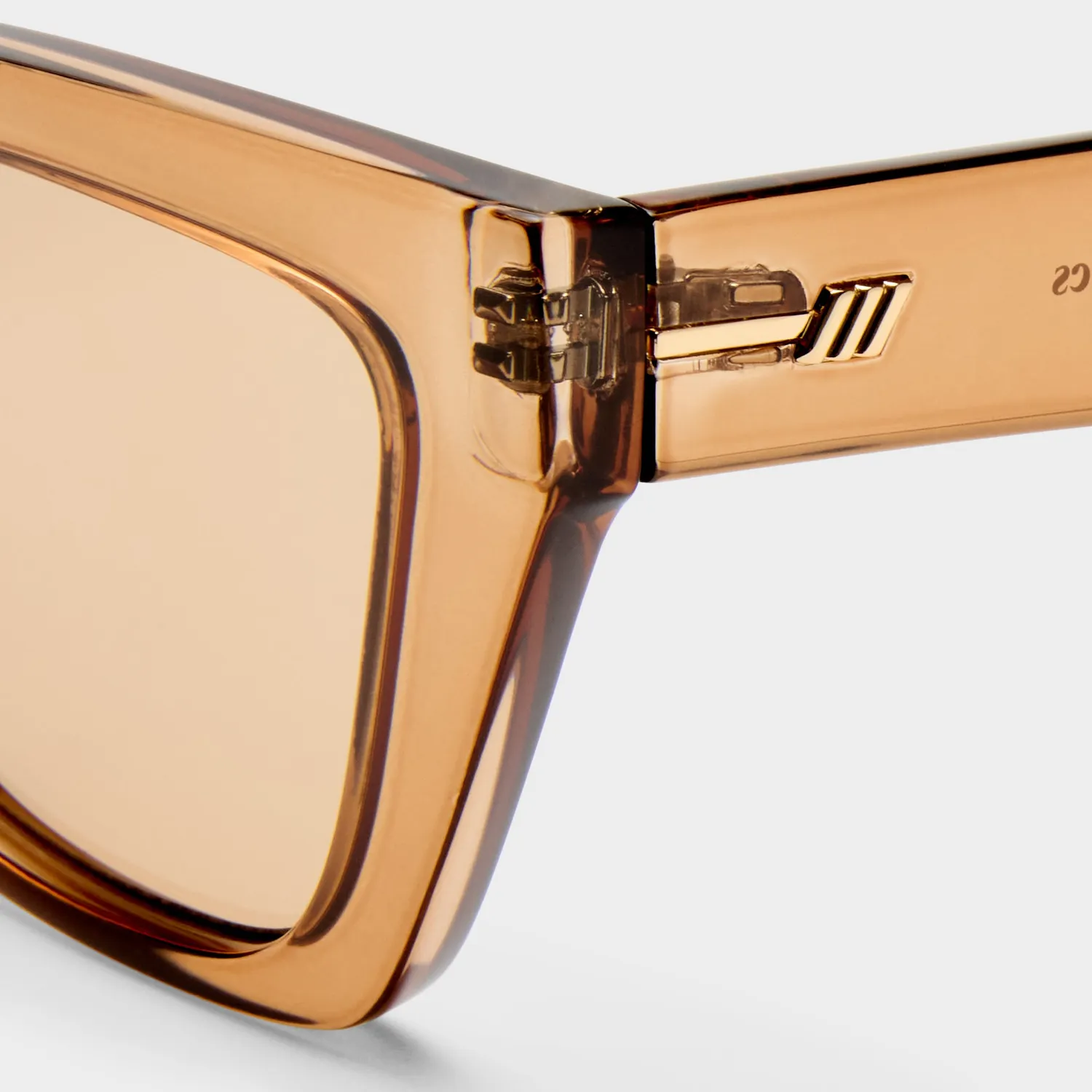 Le Specs Le Coeur occhiali da sole marroni cat-eye