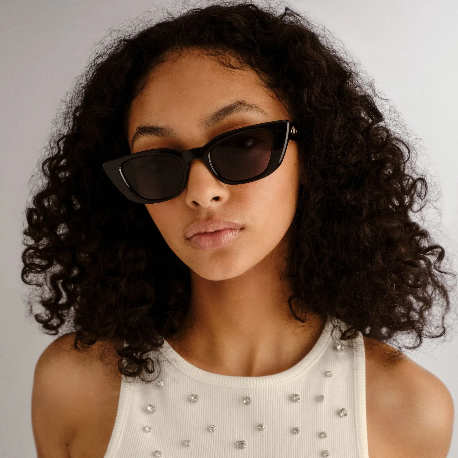 Le Specs Dream Lover occhiali da sole neri cat-eye