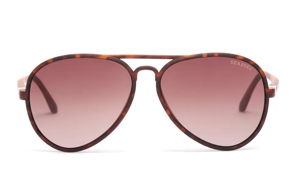 Sea2see Fly occhiale da sole havana marrone 59 mm