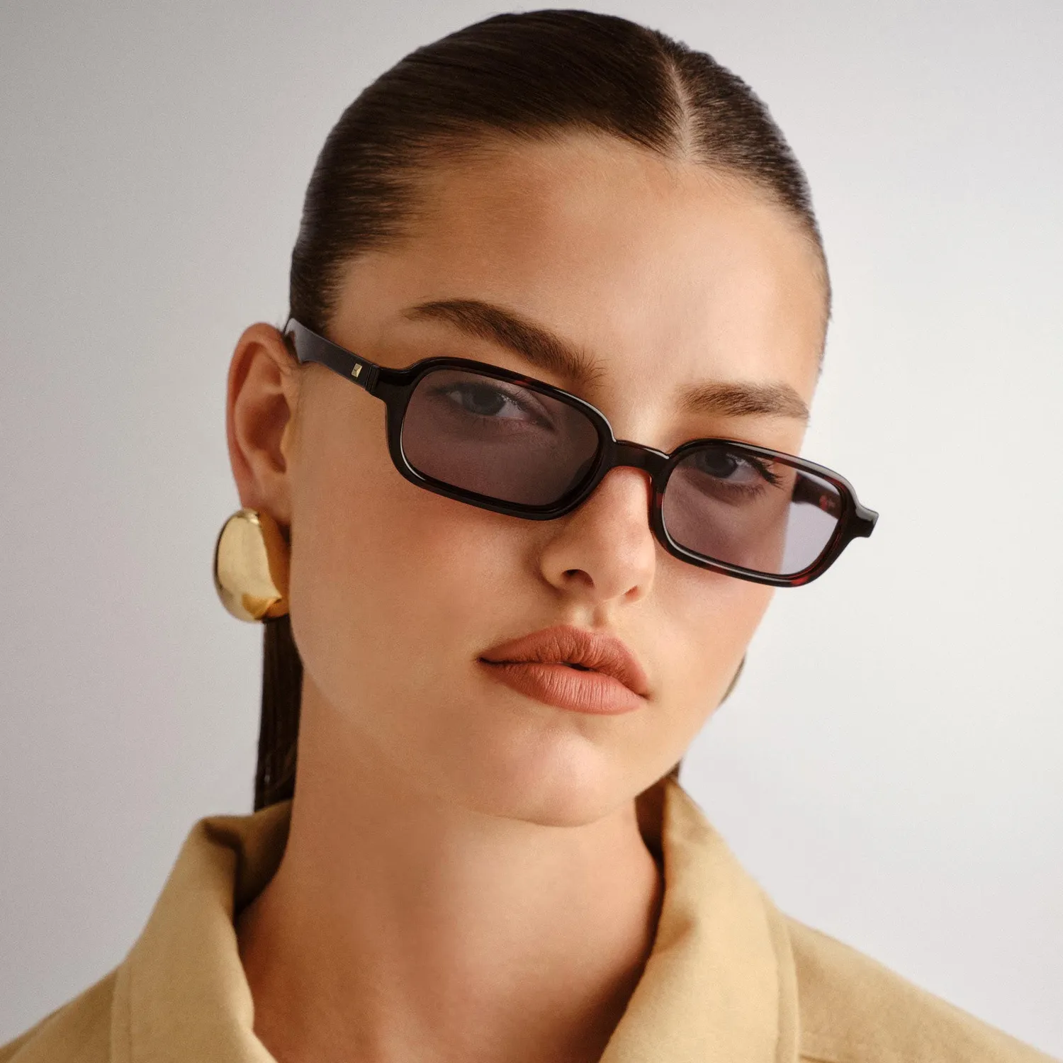 Le Specs Pilferer occhiali da sole cherry tort stretti