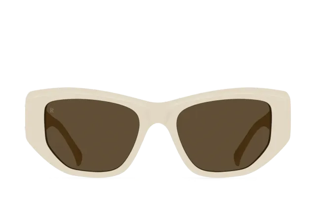 Raen Ynez occhiale da sole new blonde marrone 54