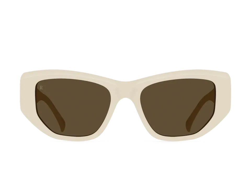 Raen Ynez occhiale da sole new blonde marrone 54