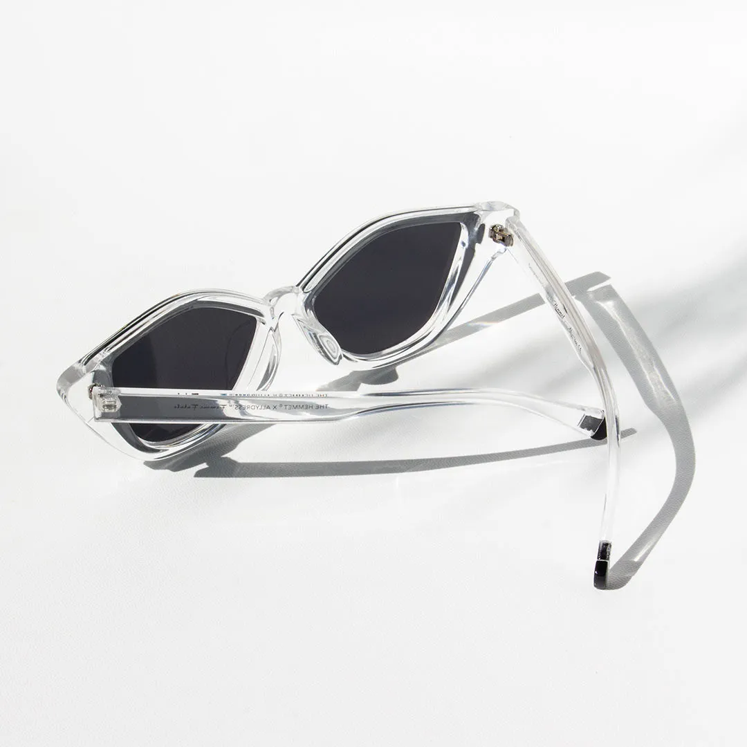 Hemmet HxA Femme Fatale occhiale da sole donna trasparente